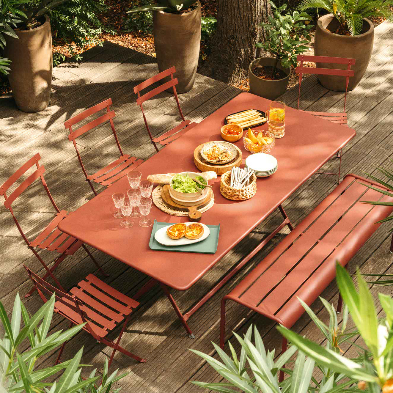 Luxembourg 3/4-Seater Bench - Afbeelding 2