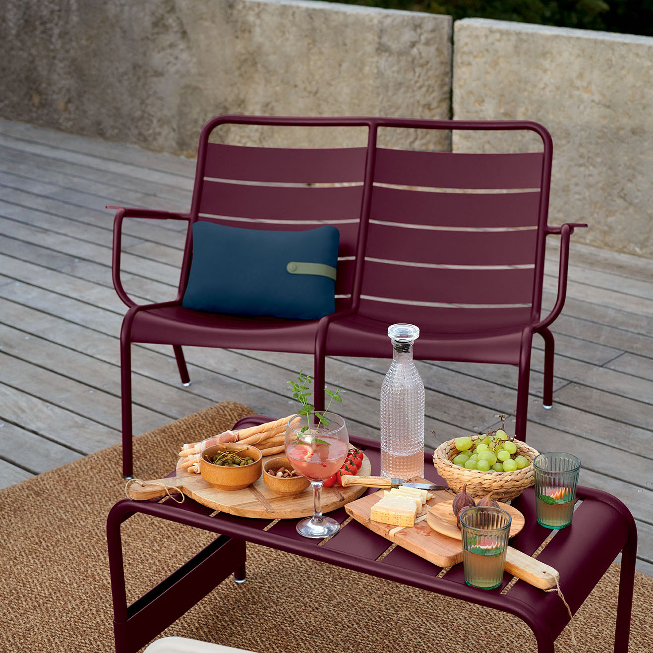 Luxembourg Duo Low Armchair - Afbeelding 2